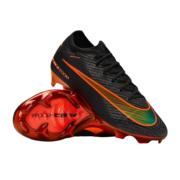 ⁦Nike Air Zoom Mercurial Vapor XVI Elite FG Black/Hyper Crimson⁩ – תמונה ⁦2⁩