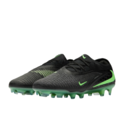 ⁦Nike Phantom 6 Low Elite FG Black/Illusion Green⁩ – תמונה ⁦3⁩