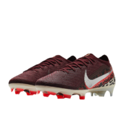 ⁦Nike Air Zoom Mercurial Vapor XVI Elite FG Burgundy Crush/Mtlc Silver⁩ – תמונה ⁦3⁩