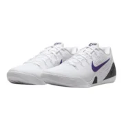 ⁦Nike Kobe IX Elite Low EM Protro White/Court Purple⁩ – תמונה ⁦3⁩